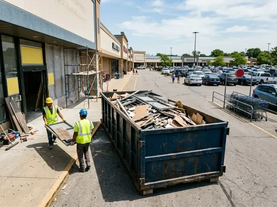 retail-store-renovation-debris-003 — frequently asked questions, Roll-off Dumpster Rentals in Lowes Island, VA